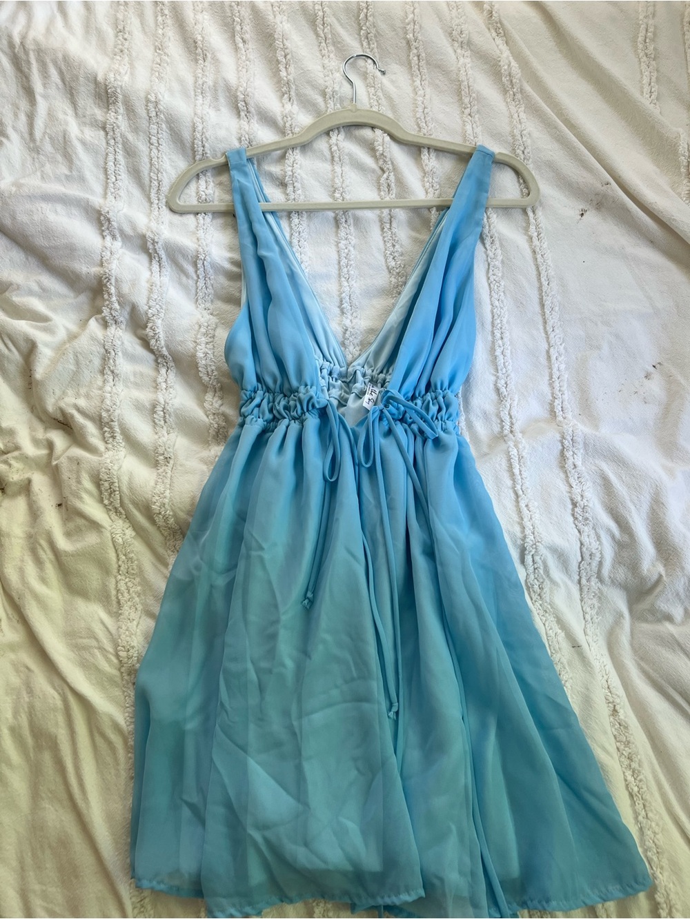 Lucy in the Sky Light Blue Mini Dress